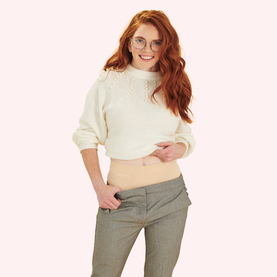 color:Beige|model:Kaitlyn is 4'11 and wearing XS/S MId