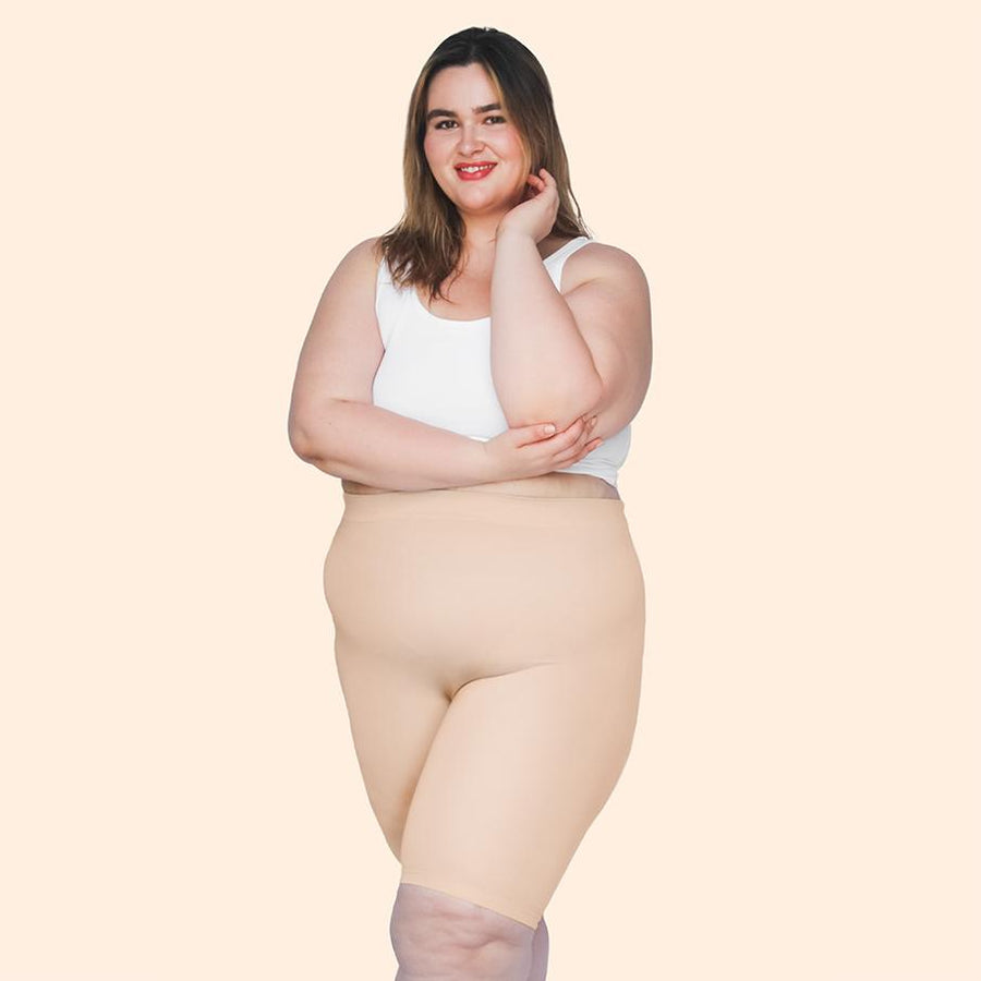 color:Beige|model:Abriana is 5'7 and wearing XL/2XL Long