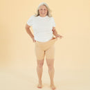 color:Beige|model:Luanne is 5'4 & wearing M/L Mid
