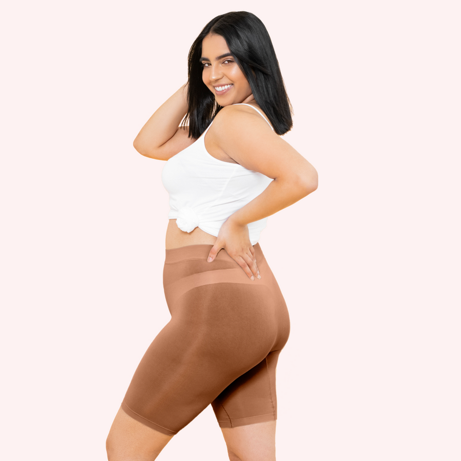 color:Cinnamon|model:Preet is 5'9 and wearing M/L Long