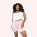 color:Light Pink|model:Bree is 5'8 and wearing L/XL Mid